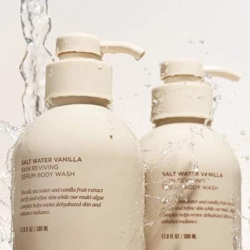 Saltair Serum Body Wash - Salt Water Vanilla - 17 Fl Oz