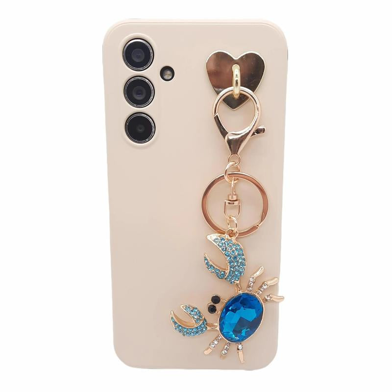 Cruz the Crab Glitzy Drop Accessory for Phones, Bags, and Keys