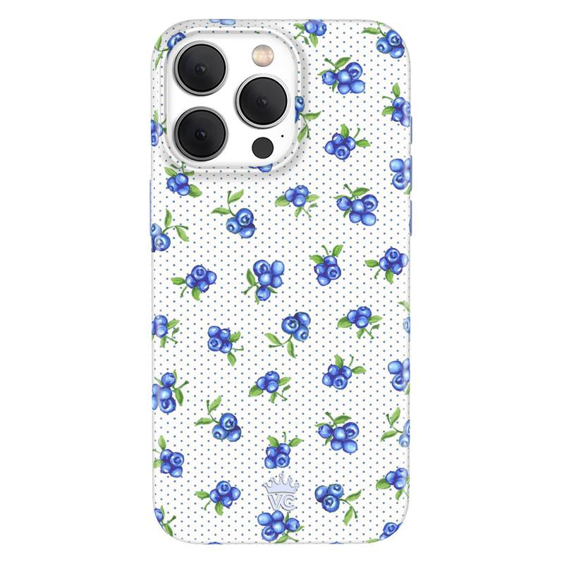 Velvet Caviar Blueberry iPhone Case - Durable and Lightweight Shockproof Protection