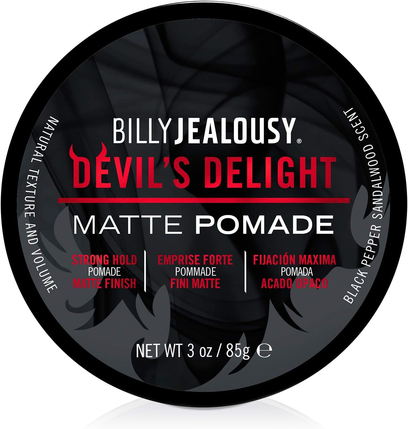 Devil'S Delight Matte Pomade (Strong Hold - Matte Finish)