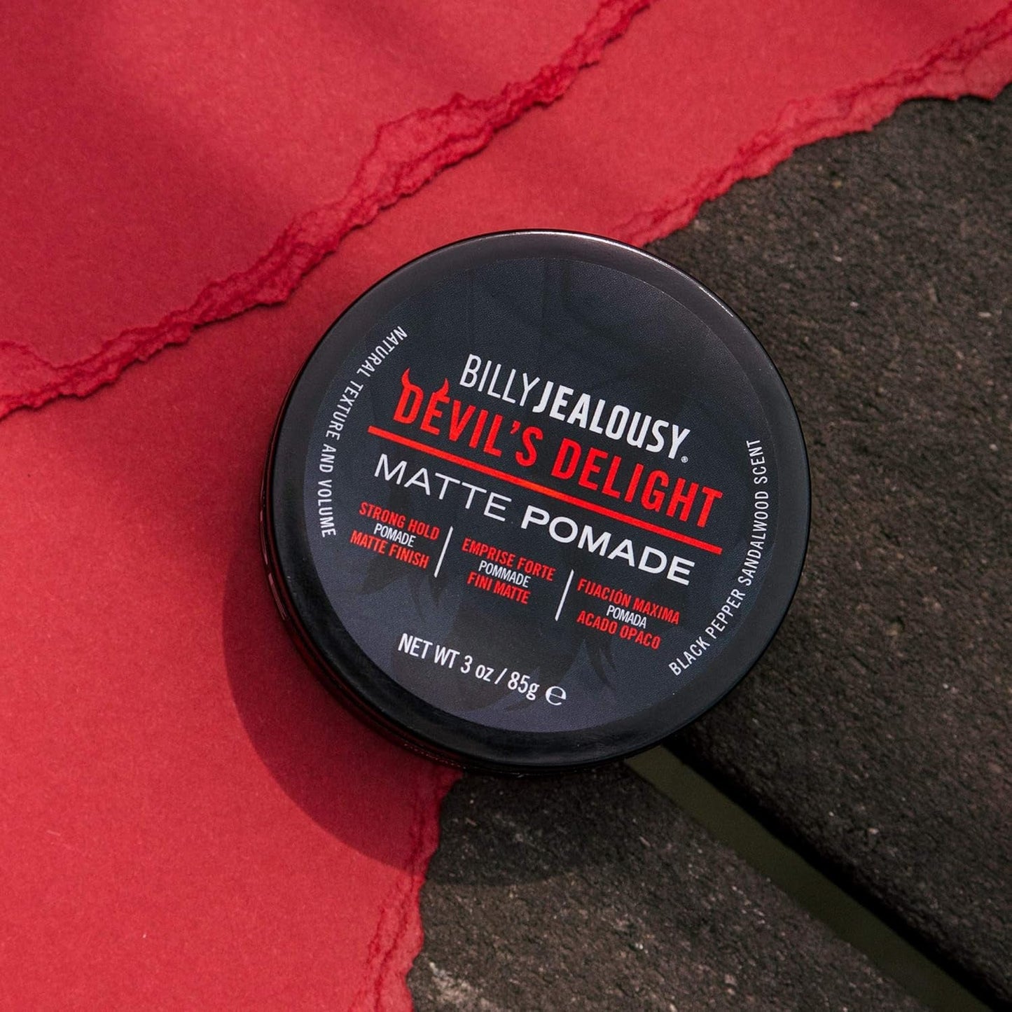 Devil'S Delight Matte Pomade (Strong Hold - Matte Finish)