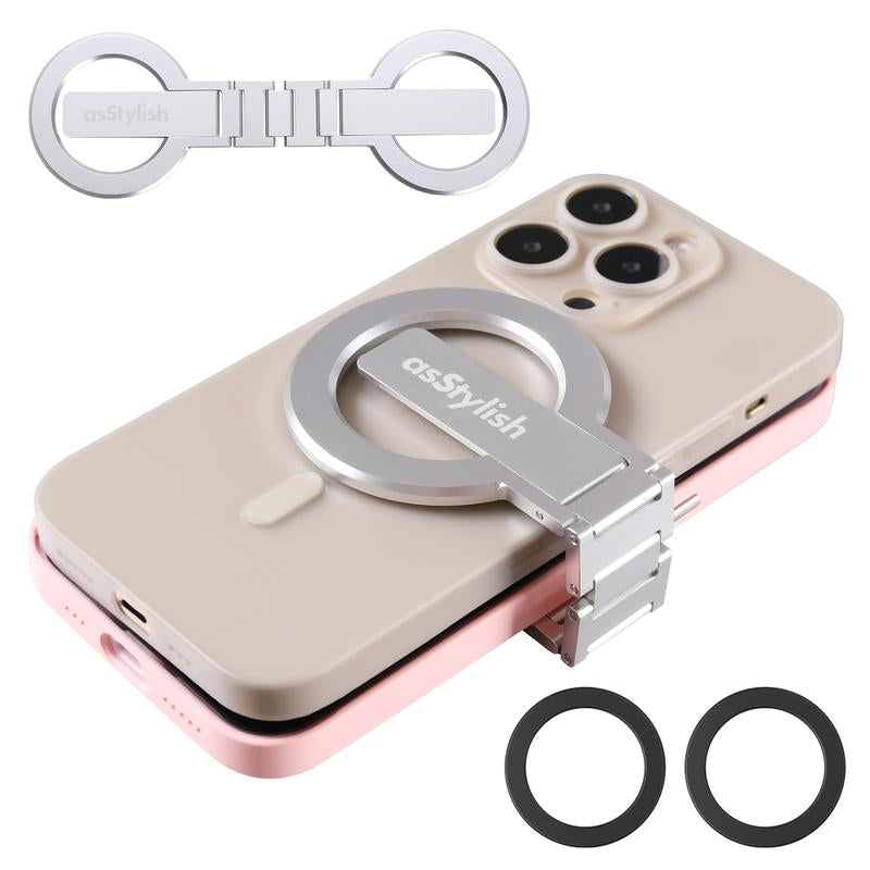 Magnetic Dual-Phone Holder for iPhone and Android - Lightweight Professional Vacuum Accessory