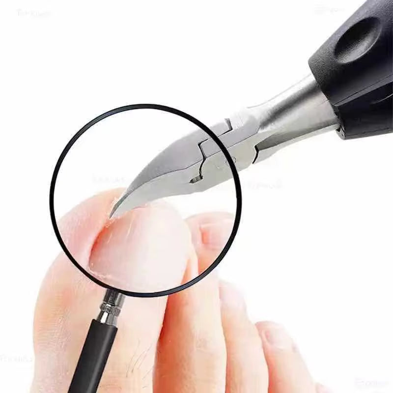Professional Nail Clippers, Correction Thick Nails Ingrown Paronychia Trimmer, Edge Cutter, Manicure Scissor Pedicure Tool