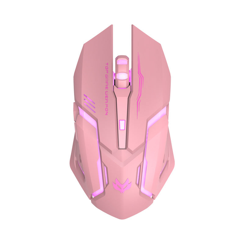 Wireless Charging Silent Gaming Mouse Technology