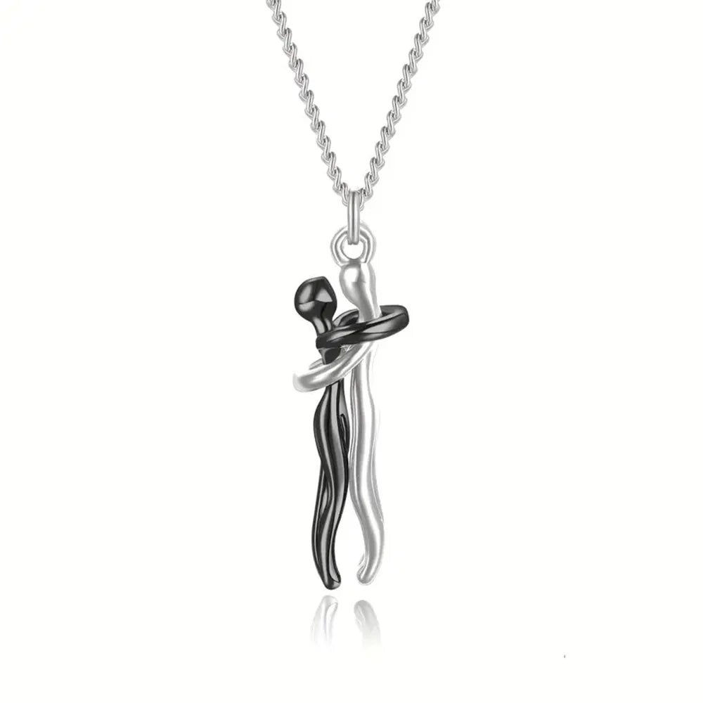 Couples Jewelry: Intertwined Love Pendant Necklace