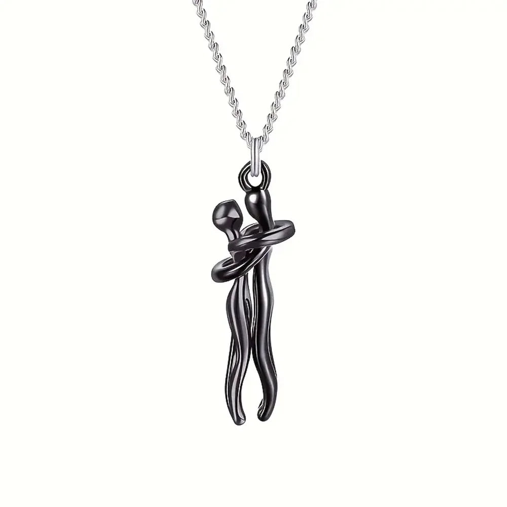 Couples Jewelry: Intertwined Love Pendant Necklace