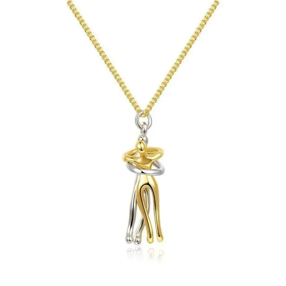 Couples Jewelry: Intertwined Love Pendant Necklace