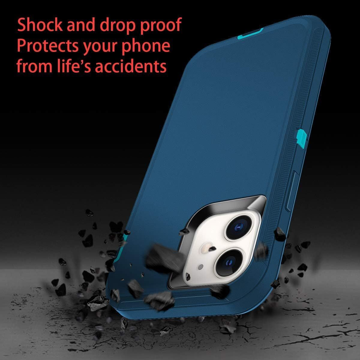 For Iphone 16 14 13 12 11 15 Pro Max 16E Case Rugged Shockproof Heavy Duty Cover