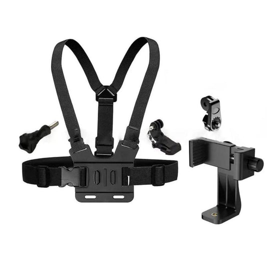 2025 Professional Hanging Neck Mount for Smartphones and Action Cameras - Hands-Free Vlogging and Video Recording Holder Compatible with iPhone 15/14/13/12 Series and Android Devices