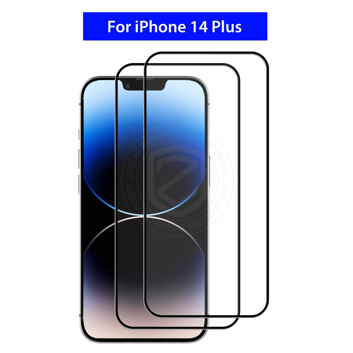 Tempered Glass Screen Protector X2 for iPhone 11, 12, 13, 14, 15, and 16 Pro Max Plus