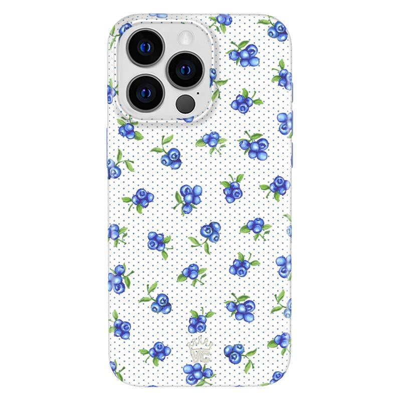 Velvet Caviar Blueberry iPhone Case - Durable and Lightweight Shockproof Protection