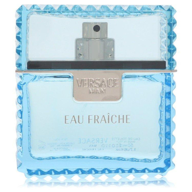 Versace Man Eau De Toilette for Men – Warm Tobacco & Fresh Pepper Blend – a Signature Scent for Confident Everyday Elegance