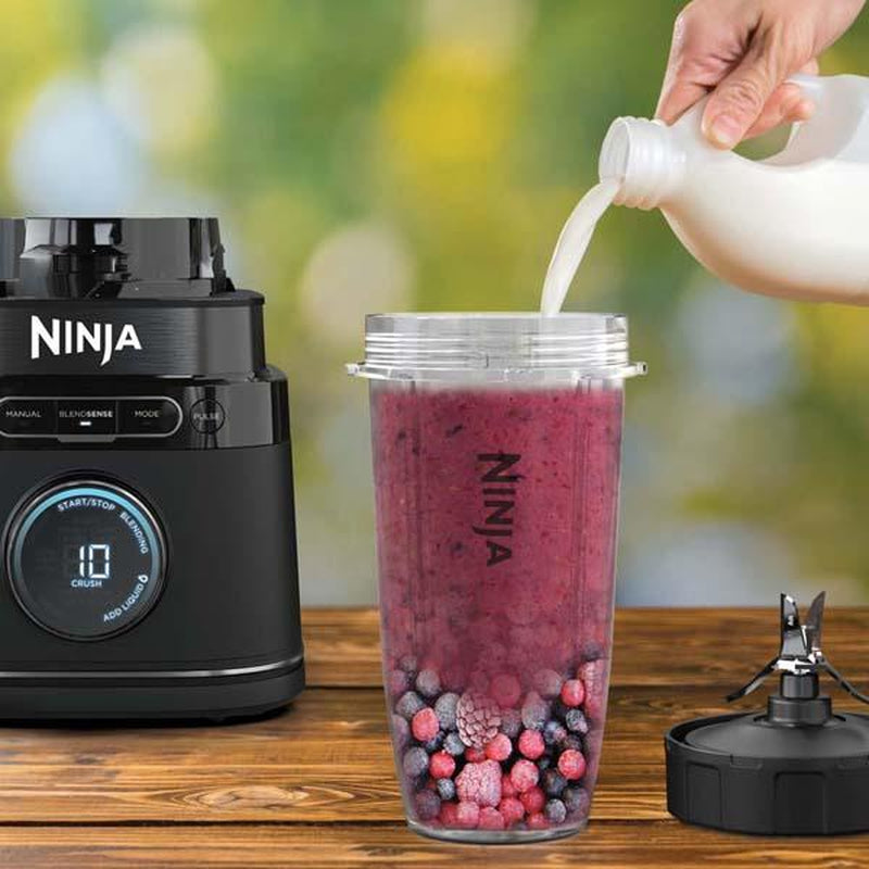Ninja Kitchen System Power Blender and Processor Pro with Blendsense Technology TB401