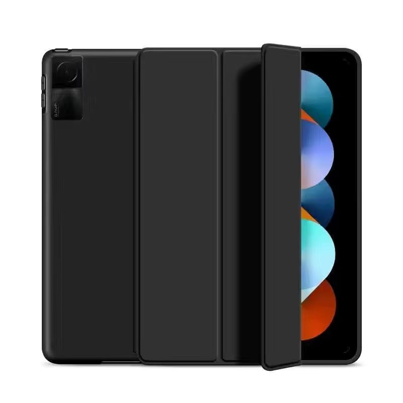 Xiaomi Mi Pad 7/6 Pro/5/11/11.2 and Redmi Pad SE 11/10.6/8.7/12.1 Silicone Case with Auto Wake and Sleep Functionality, Supports Charging