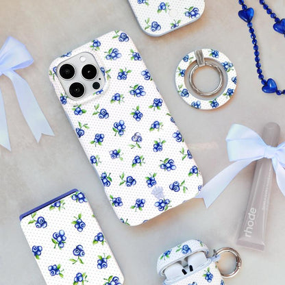 Velvet Caviar Blueberry iPhone Case - Durable and Lightweight Shockproof Protection