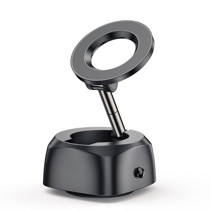 Magnetic Vacuum Phone Holder with Suction Cup - Versatile Accessory for 4-7 Inch Phones, Ideal for Various Settings and Car Use