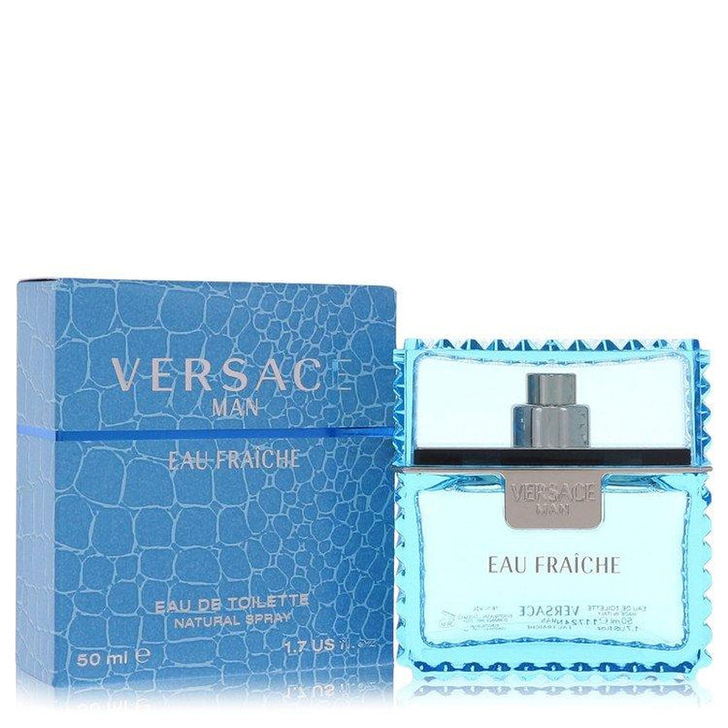 Versace Man Eau De Toilette for Men – Warm Tobacco & Fresh Pepper Blend – a Signature Scent for Confident Everyday Elegance