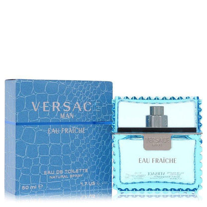 Versace Man Eau De Toilette for Men – Warm Tobacco & Fresh Pepper Blend – a Signature Scent for Confident Everyday Elegance