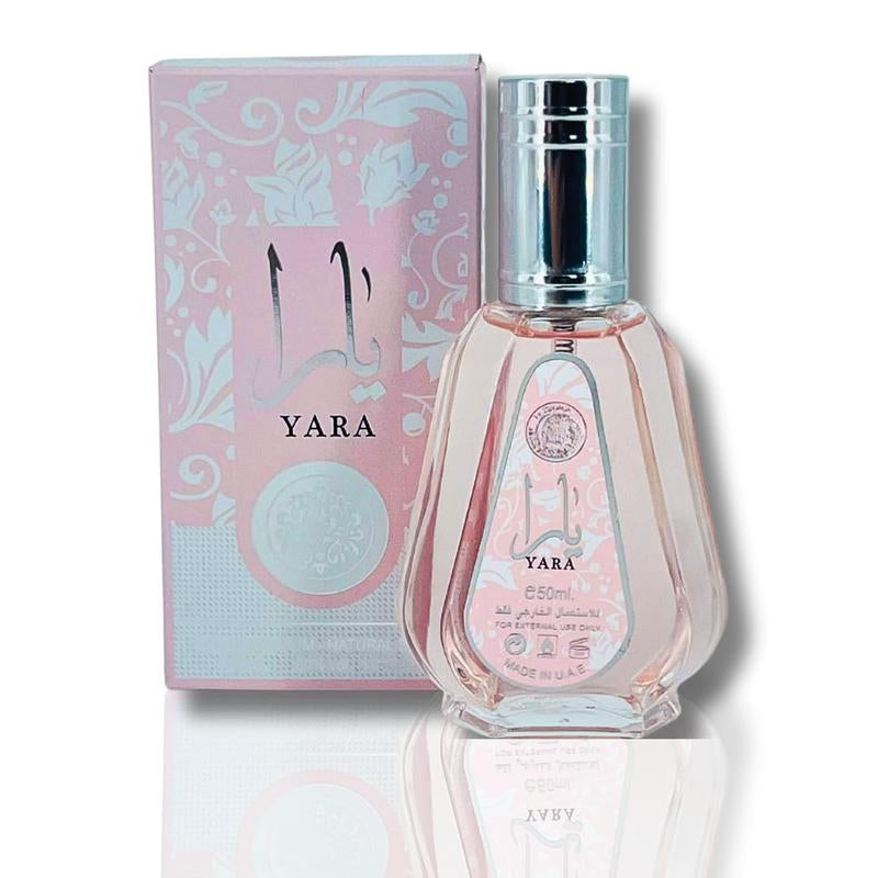 50ml Yara Eau de Parfum by Ard Al Zaafaran & 50ml Choco Musk Eau de Parfum by Al-Rehab - Bundle Pack of 2