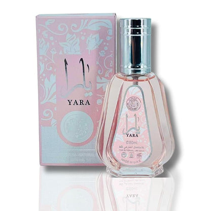 50ml Yara Eau de Parfum by Ard Al Zaafaran & 50ml Choco Musk Eau de Parfum by Al-Rehab - Bundle Pack of 2