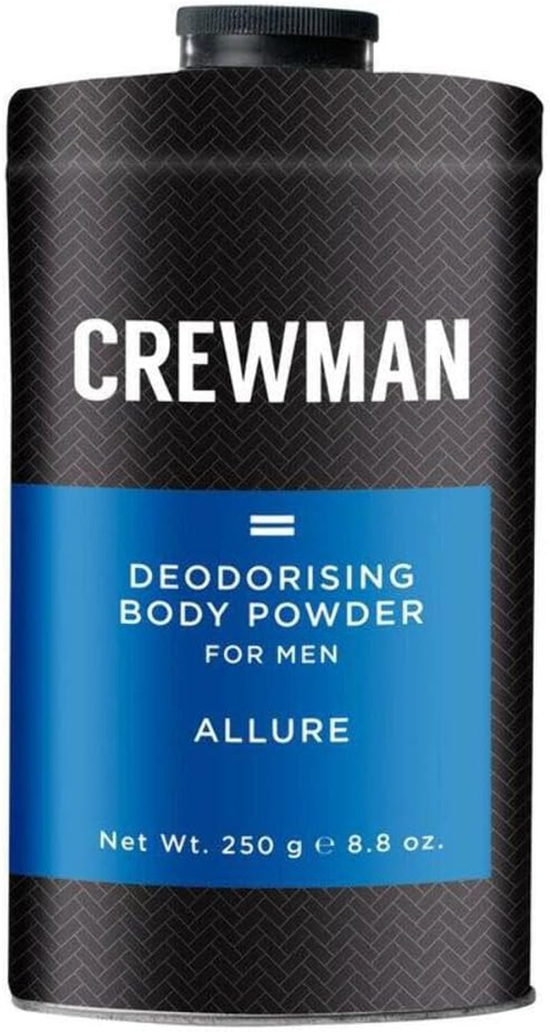 Mens Allure Talc Free Body Powder 250G