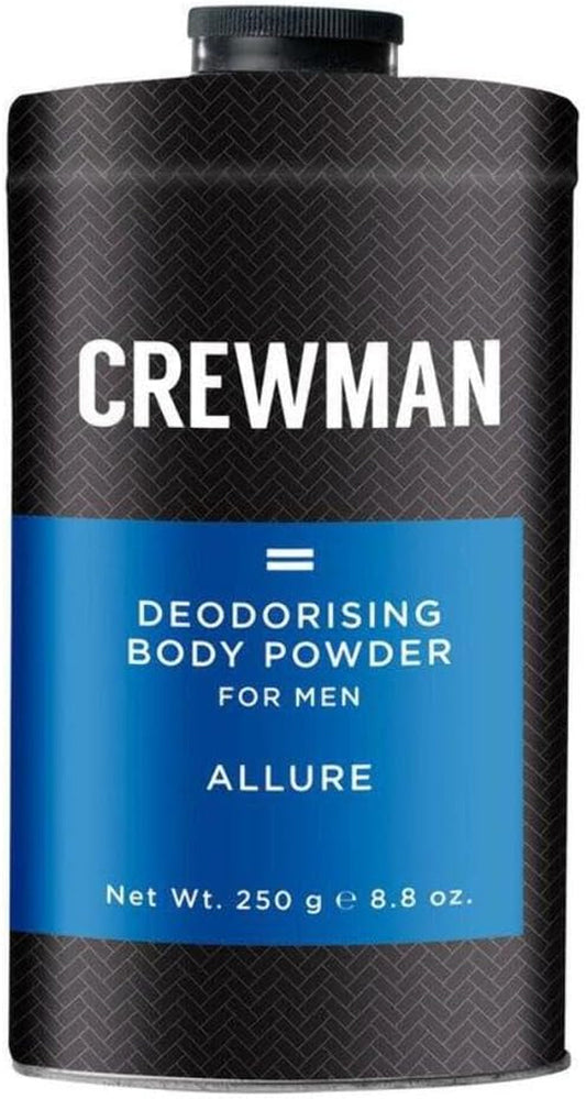 Mens Allure Talc Free Body Powder 250G