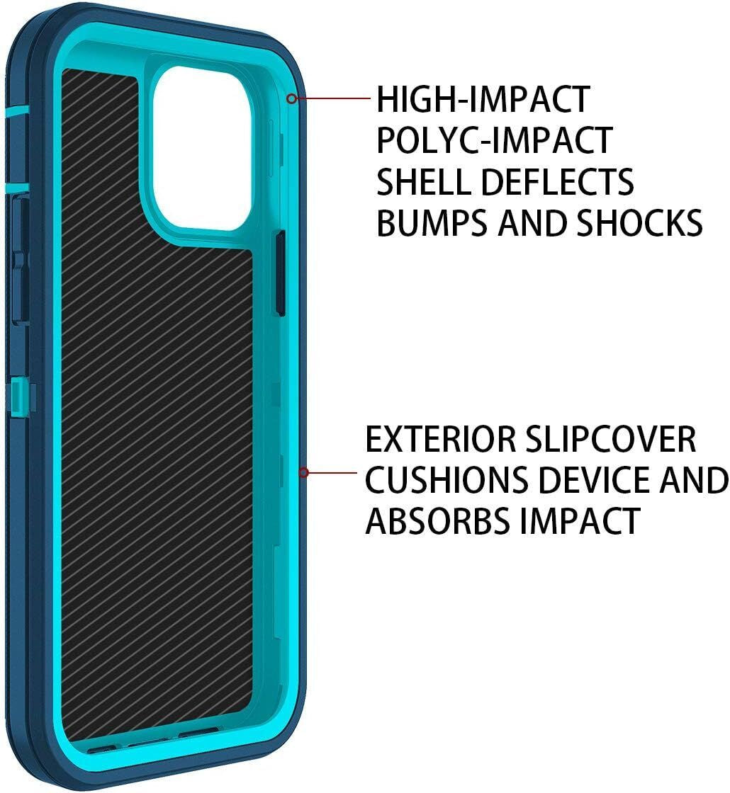 For Iphone 16 14 13 12 11 15 Pro Max 16E Case Rugged Shockproof Heavy Duty Cover