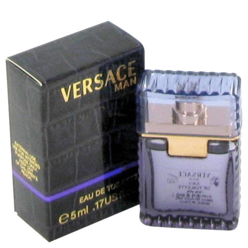 Versace Man Eau De Toilette for Men – Warm Tobacco & Fresh Pepper Blend – a Signature Scent for Confident Everyday Elegance