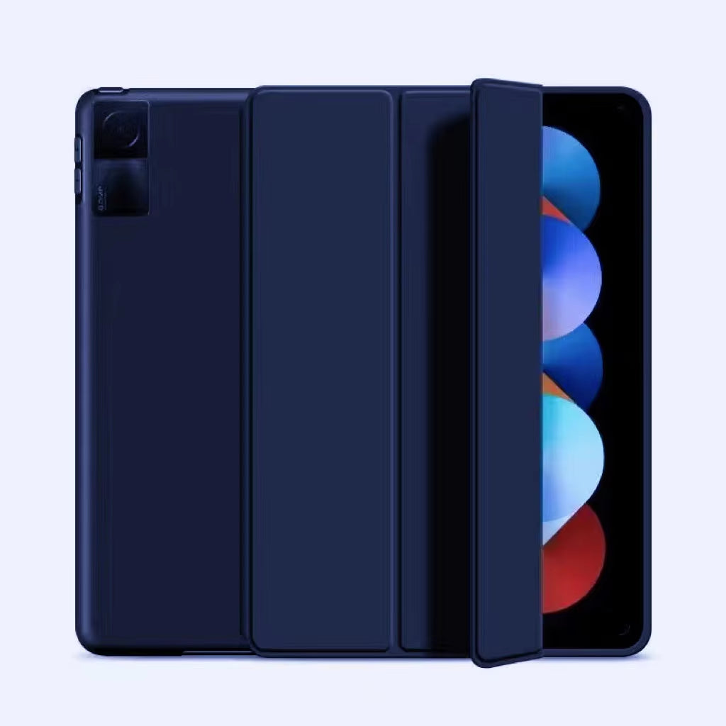Xiaomi Mi Pad 7/6 Pro/5/11/11.2 and Redmi Pad SE 11/10.6/8.7/12.1 Silicone Case with Auto Wake and Sleep Functionality, Supports Charging