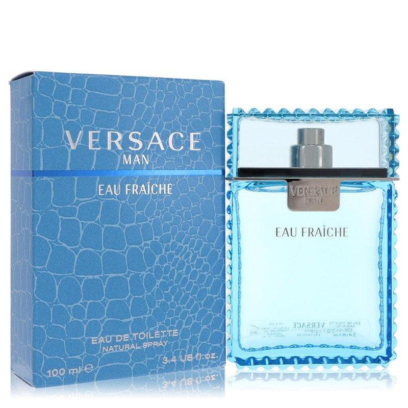 Versace Man Eau De Toilette for Men – Warm Tobacco & Fresh Pepper Blend – a Signature Scent for Confident Everyday Elegance