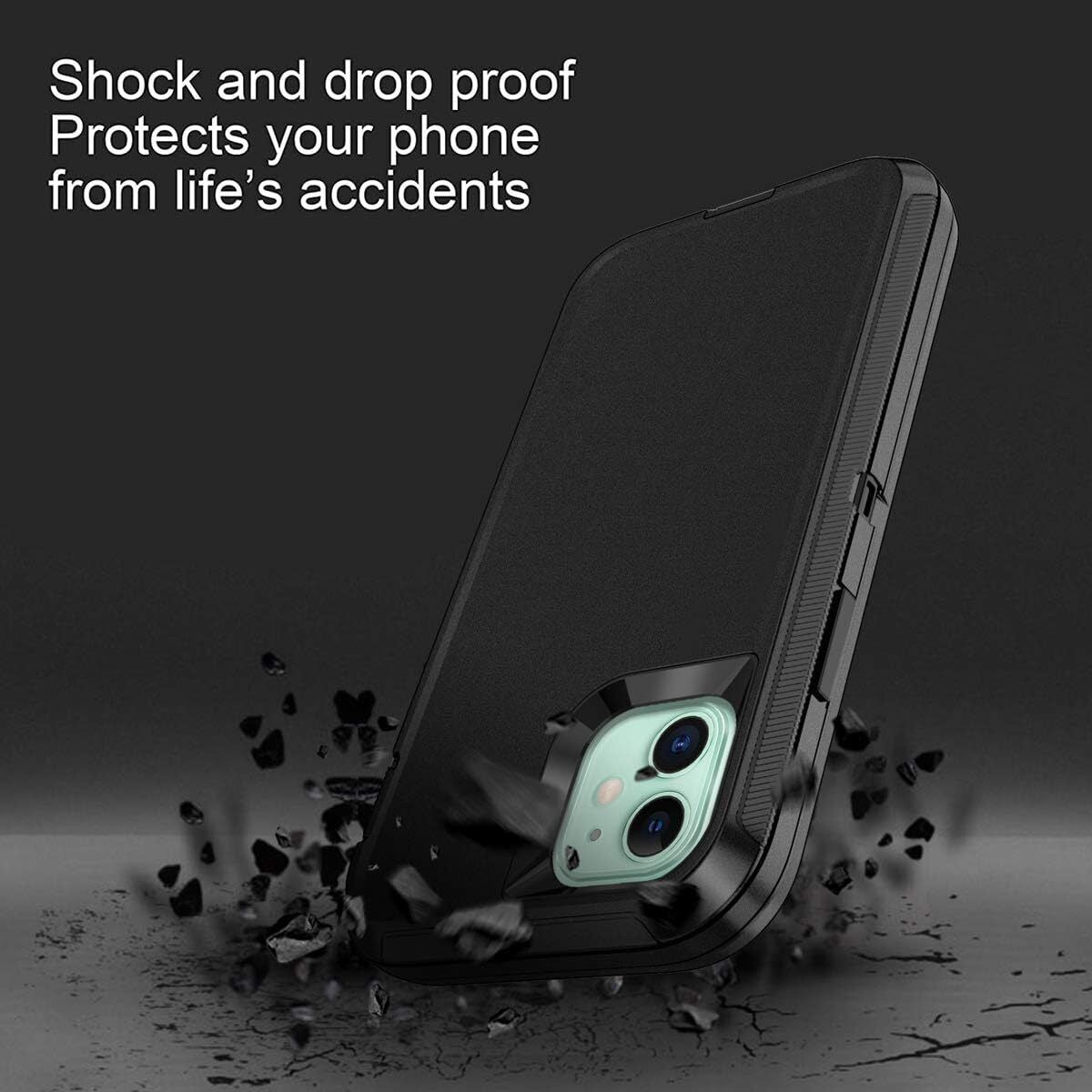 For Iphone 16 14 13 12 11 15 Pro Max 16E Case Rugged Shockproof Heavy Duty Cover