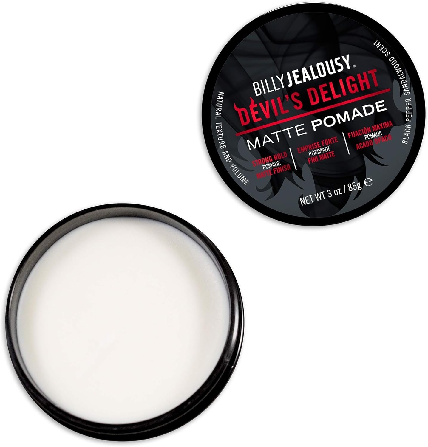 Devil'S Delight Matte Pomade (Strong Hold - Matte Finish)