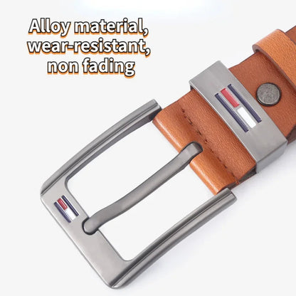 Fashion Mens PU Alloy Square Buckle Business Leisure Belts Winter Black Belts for Men Jean Pants Simple Waistband