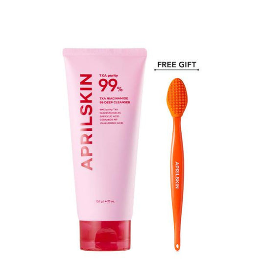 [APRILSKIN Official] TXA 99 Niacinamide Deep Cleanser | Pink Bubble Gum Facial Cleanser | Brightening & Hydration Cleanser