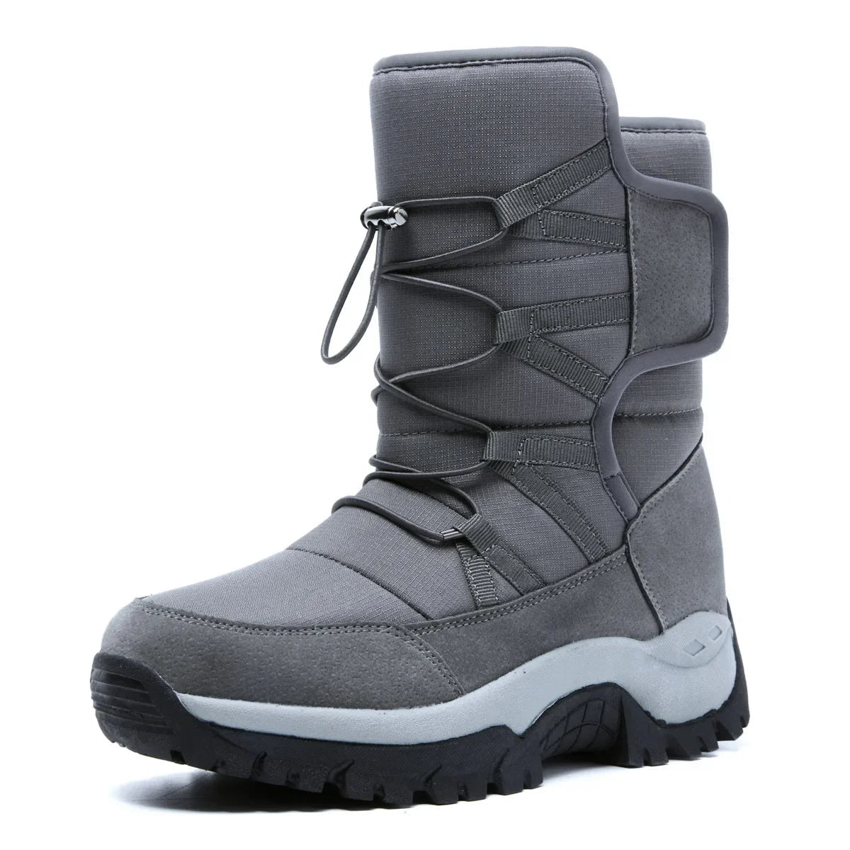 Snow Boots Men Waterproof Mens Winter Boots with Fur Winter Shoes Nonslip Men Boots Platform Thick Plush Warm Botas Dropshipping