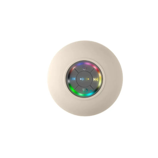 Waterproof Wireless Bluetooth Speaker with Large Suction Cup - Portable Mini Stereo for Outdoor Sports and Bathroom Use