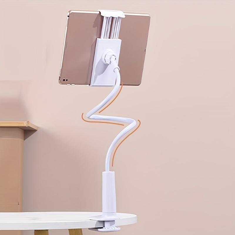 Adjustable 360° Rotatable Metal Desktop Phone and Tablet Holder, Versatile Smartphone Stand for Office and Home Use, Compatible with Most Mobile Devices, Ideal for Back to School Gifts