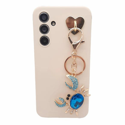 Cruz the Crab Glitzy Drop Accessory for Phones, Bags, and Keys