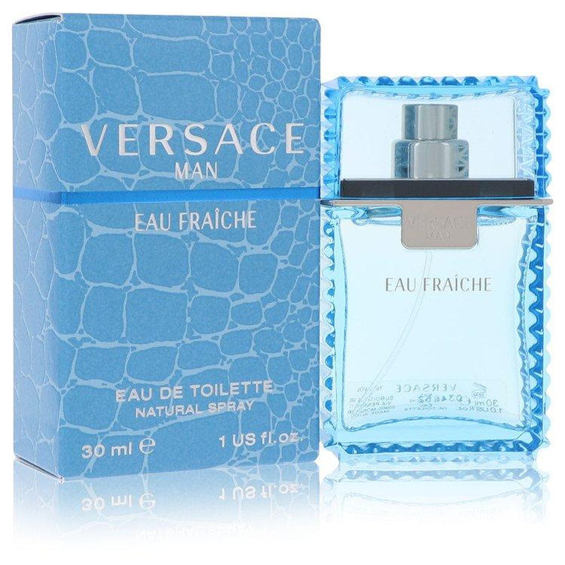Versace Man Eau De Toilette for Men – Warm Tobacco & Fresh Pepper Blend – a Signature Scent for Confident Everyday Elegance