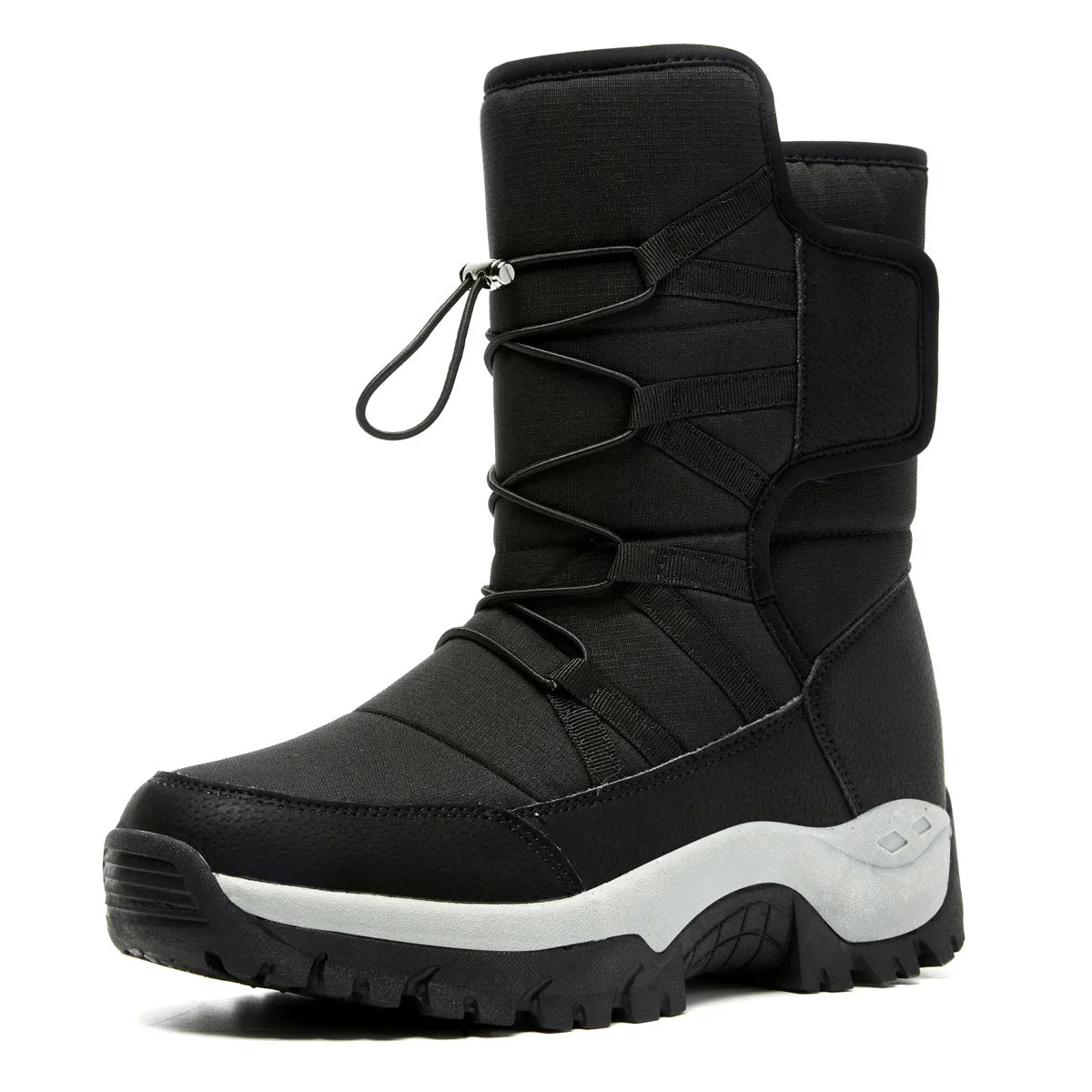 Snow Boots Men Waterproof Mens Winter Boots with Fur Winter Shoes Nonslip Men Boots Platform Thick Plush Warm Botas Dropshipping
