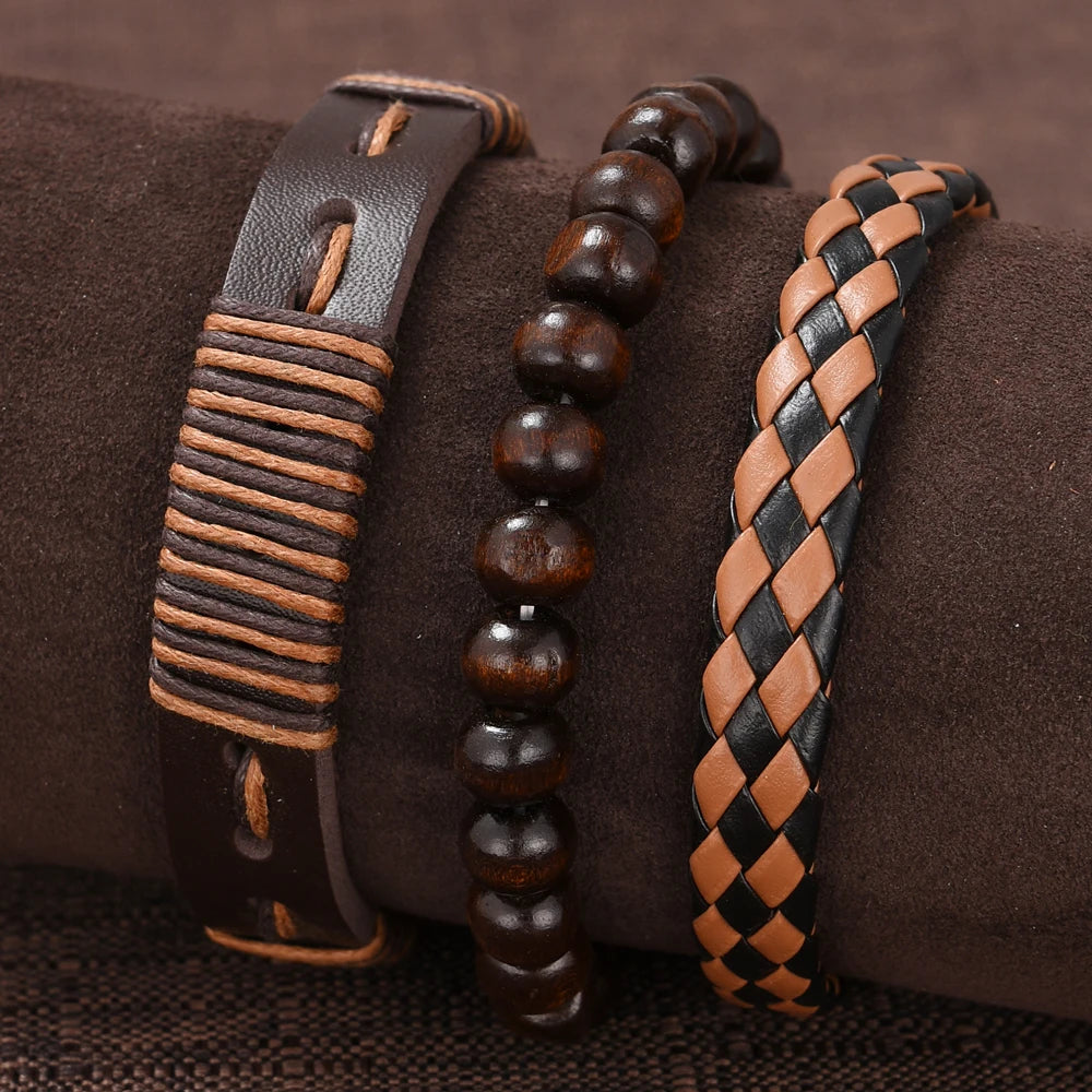 New Hip Hop Mens Fashion Watches Luxury Male Clock Wristwatch Sport Menswrist Watch Bracelet Set Relogio Masculino