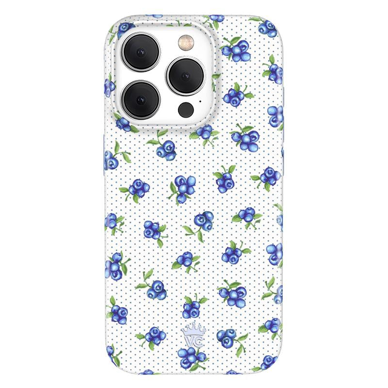 Velvet Caviar Blueberry iPhone Case - Durable and Lightweight Shockproof Protection