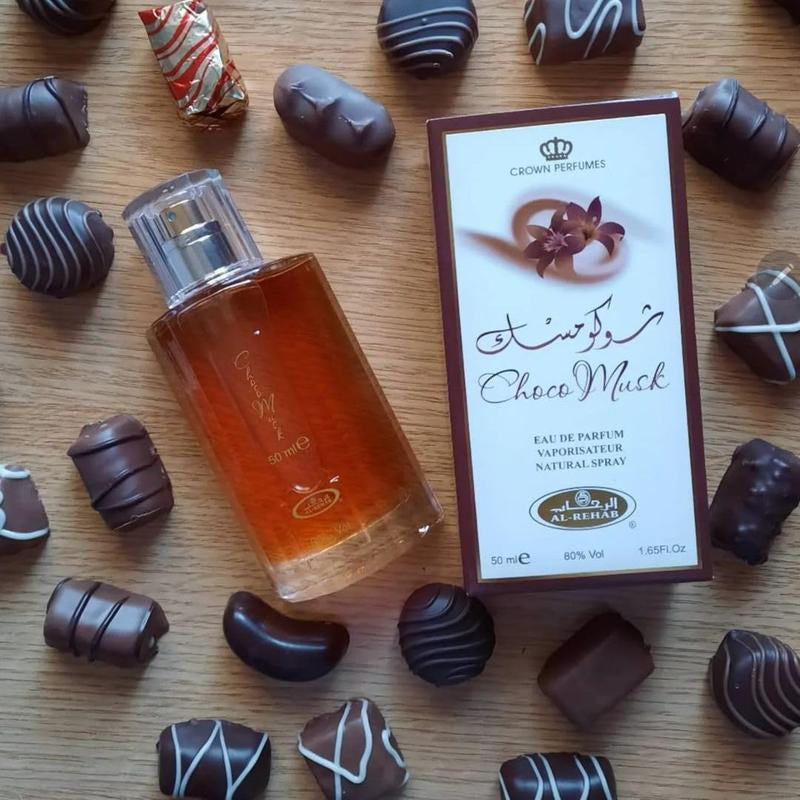 50ml Yara Eau de Parfum by Ard Al Zaafaran & 50ml Choco Musk Eau de Parfum by Al-Rehab - Bundle Pack of 2