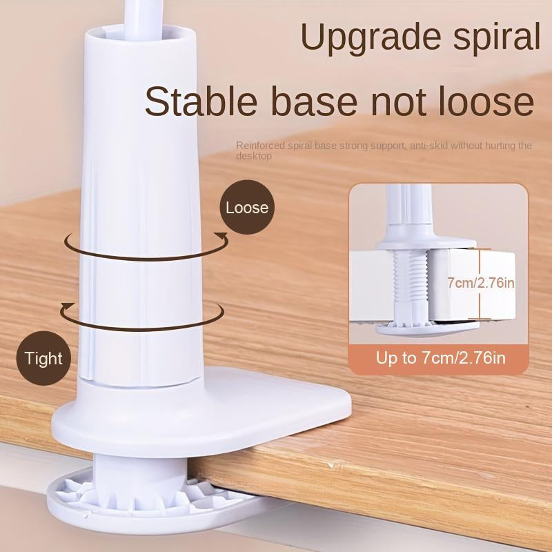 Adjustable 360° Rotatable Metal Desktop Phone and Tablet Holder, Versatile Smartphone Stand for Office and Home Use, Compatible with Most Mobile Devices, Ideal for Back to School Gifts