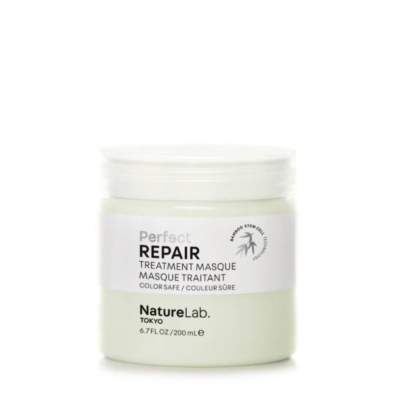 Perfect Repair Treatment Masque: Heat and Color Protection, in Shower Hair Mask Treatment to Strengthen and Repair Dull, Damaged, Brittle Hair for All Hair Types and Textures, Restore Curl Pattern and Prevents Breakage