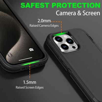 For Iphone 16 14 13 12 11 15 Pro Max 16E Case Rugged Shockproof Heavy Duty Cover