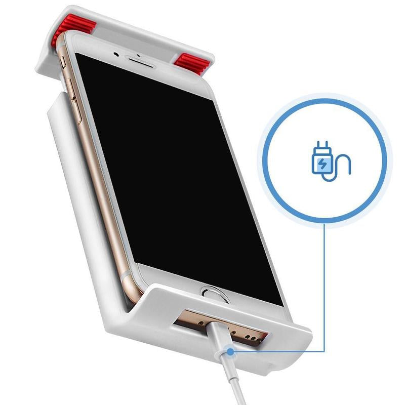 Adjustable 360° Rotatable Metal Desktop Phone and Tablet Holder, Versatile Smartphone Stand for Office and Home Use, Compatible with Most Mobile Devices, Ideal for Back to School Gifts