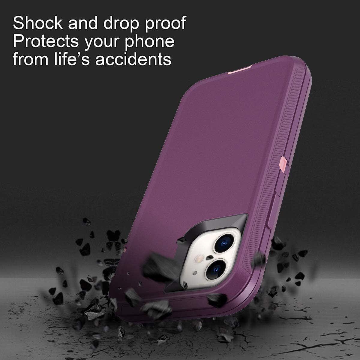 For Iphone 16 14 13 12 11 15 Pro Max 16E Case Rugged Shockproof Heavy Duty Cover