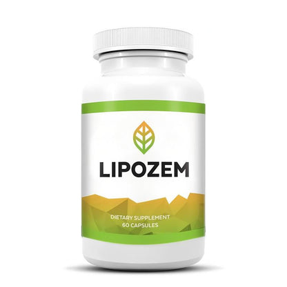 Lipozem - 100% Natural - 2 Caps/Day - Advanced BHB Formula - Healthcare Supplement Fitness Edible Bathroom Vitamin