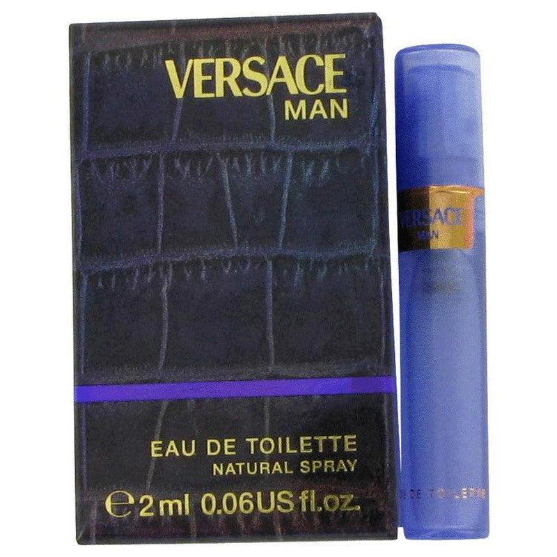 Versace Man Eau De Toilette for Men – Warm Tobacco & Fresh Pepper Blend – a Signature Scent for Confident Everyday Elegance